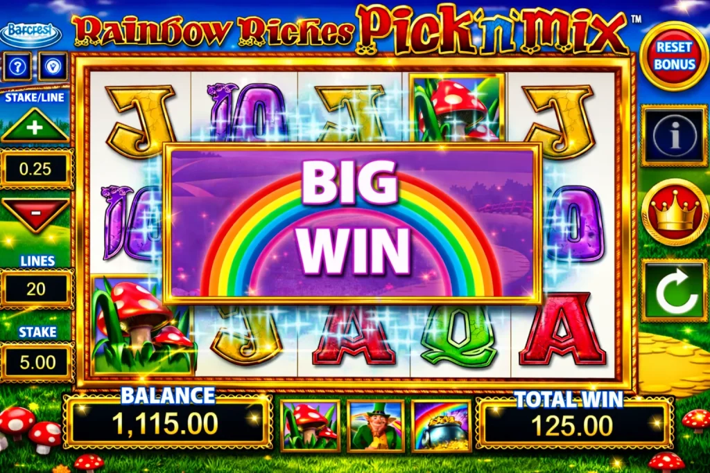Rainbow Riches Pick 'n' Mix Demo Game