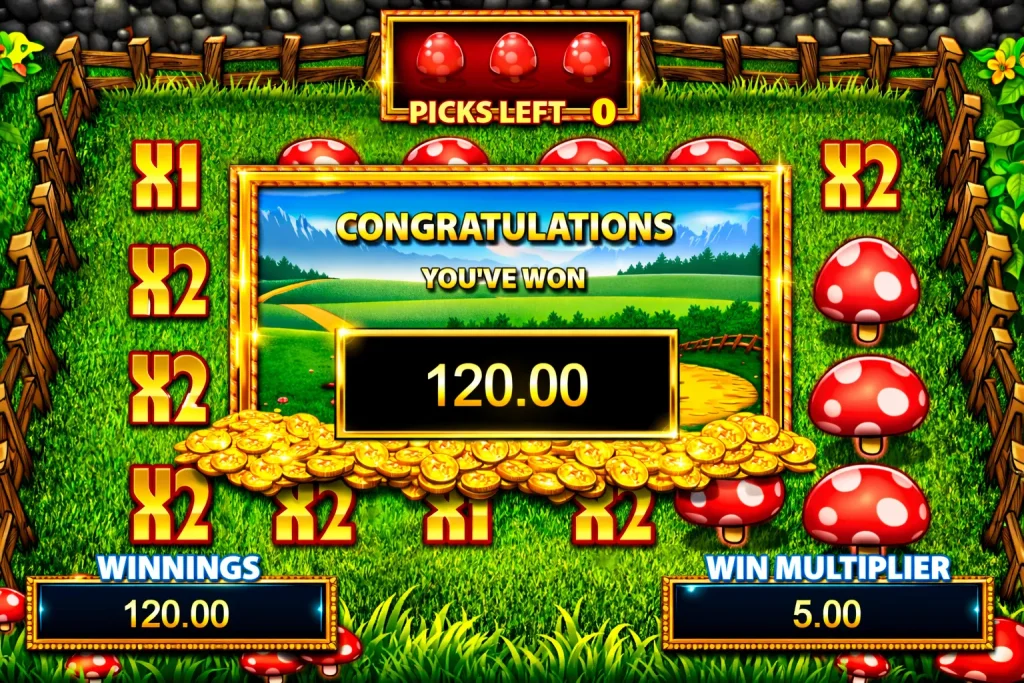 Rainbow Riches Pick 'n' Mix Game