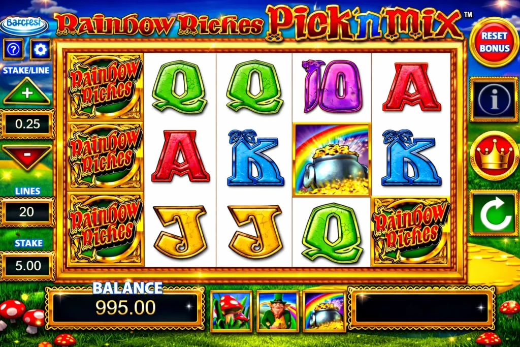 Rainbow Riches Pick 'n' Mix Slot
